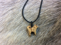Mobile Preview: Wood Jewel Elastikband Hund(33_121)