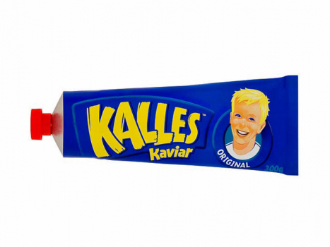 Kalles Streichkaviar 300g, wie so vieles kommt auch dieser Kaviar aus der Tube.  in Schweden sehr beliebt.