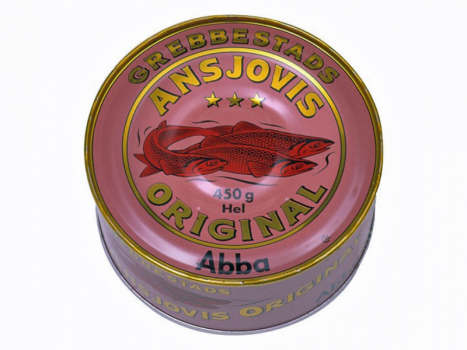 Anchovis 450g, in Dose oder Glas, Anchovis werden aus Hering gemacht und erhalten durch ausgesuchte Kräuter ihren speziellen Geschmack. Nach einem traditionellen Rezept bereitet.