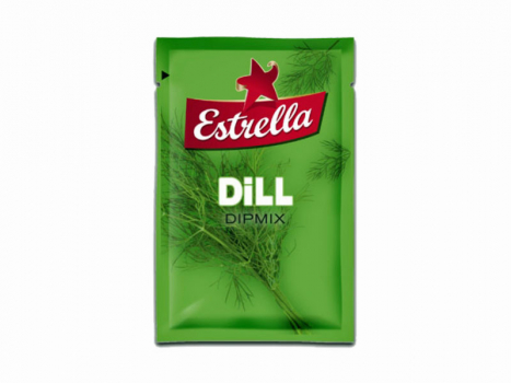 Estrella Dill-Dip, 20g, Dipmix mit frischem Dillgeschmack.