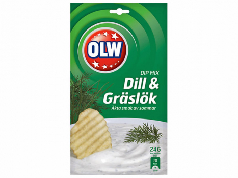Dip Dill & Gräslök, 24g, Der authentische Geschmack des Sommers.