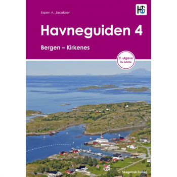 Havneguiden 4. Bergen - Kirkenes, Buch, Havneguiden 4 Bergen - Kirkenes beskriver ca. 400 havner. I noen tilfeller omtales mer enn én havn på samme oppslag.