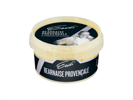 Eriks Såser Bearnaise Provencale 230ml, Eriks Bearnaise Provençale ist eine cremige und vollmundige Bearnaise mit dem Geschmack von französischem Estragon.