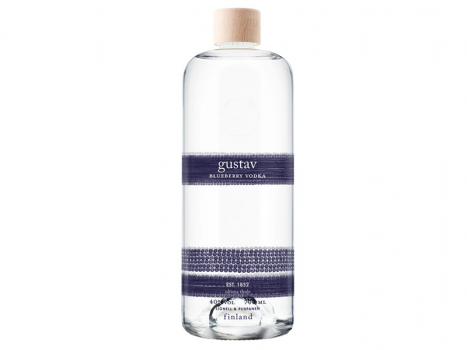 Gustav Blueberry Vodka 700ml, Gustav Blueberry Vodka 40% vol. der Traditionsfirma Lignell & Piispanen beeindruckt mit seinen starken, aromatischen Noten sowohl als Schnaps wie auch als Digestif.