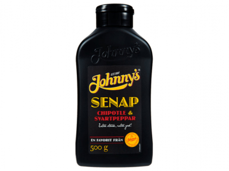 Johnny’s Senap Chipotle & svartpeppar 500g
