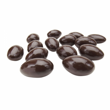 Narr Meersalz-Mandeln, 3800g, Narr Meersalz-Mandeln aus Schweden sind feine Mandelkerne dragiert mit dunkler Schokolade (79%) und Meersalz.