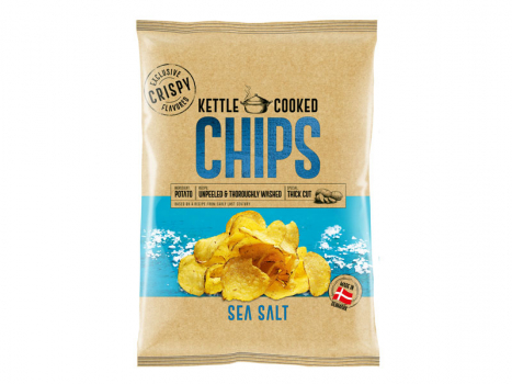 OK Snacks Kettle Chips SALT, 15 x 150g, OK Snacks Kettle Chips SALT​ sind klassische Kartoffelchips mit einem angenehmen Kartoffelgeschmack - gewürzt nur mit Meersalz.