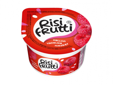 Risifrutti Original Hallon, 175g, Mit ihrer Basis von natürlichen Inhaltsstoffen aus Milch, Reis und Obst - Risifrutti ® Original Snack tut gut und schmeckt.