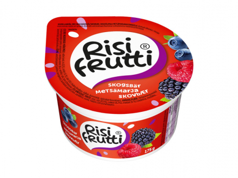 Risifrutti Original Skogsbär, 175g, Mit ihrer Basis von natürlichen Inhaltsstoffen aus Milch, Reis und Obst - Risifrutti ® Original Snack tut gut und schmeckt.