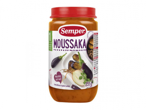 Semper Moussaka 1 år 235g, Natürlich gutes Essen von Semper! Semper's Babynahrung wird aus besten Zutaten zubereitet.