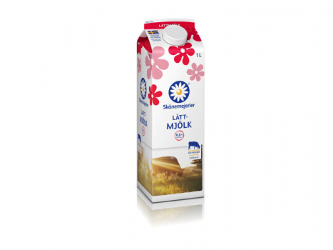 Skånemejerier Lättmjölk 0,5%, 1000ml, Diese vielseitige und nahrhafte Milch ist ein Muss in allen Kühlschränken!