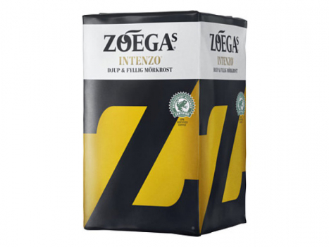 Zoegas Intenzo 450g, Intenzo ist eine aromatische Aromakomposition aus sorgfältig handverlesenen arabischen Bohnen.