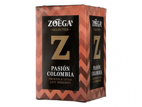 Zoegas Pasion Colombia 450g, Pasión Colombia ist eine von ZOÉGAS geschmackvollen Mischungen mit einzigartiger Herkunft.