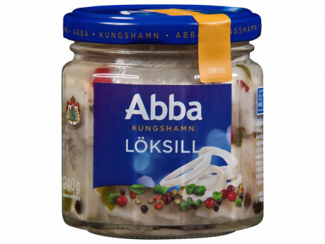 FAbba, Löksill 240g, Einer der absoluten Favoriten der Schweden. Ein ausgewogener, sauberer Geschmack mit Frühlingszwiebeln.