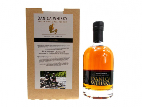 Braunstein Danica Edition Non Peated 500ml, Ein großer Whisky für Whisky-Liebhaber mit einer süßen Vorliebe.