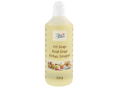 Dansukker Vit Sirap 750g, Sirup (Zuckersirup) ist ein Nebenprodukt das bei der Herstellung von Weißzucker aus Zuckerrüben oder Zuckerrohr entsteht.