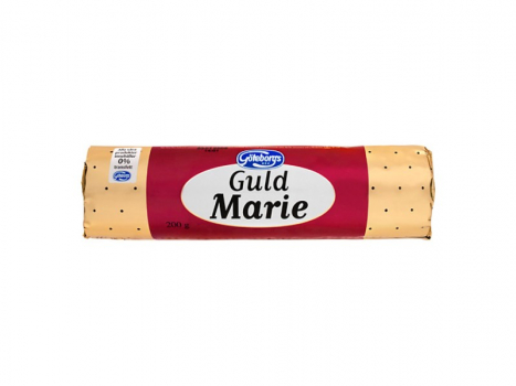 Göteborgs Kex Guld Marie 200g, Frukost Cracker sind mit Weizenmehl gebackene Kekse die es schon seit den 1910er Jahren gibt.