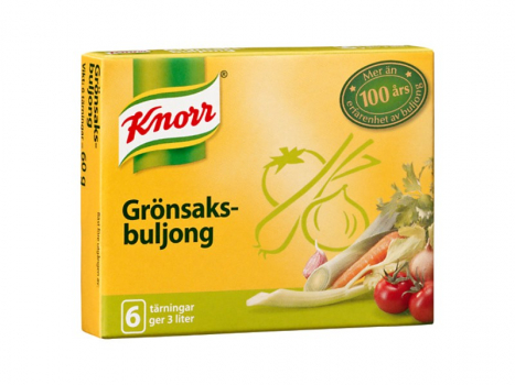 Knorr Grönsaksbuljong 6x500ml, Knorr Gemüse Bouillon ist die perfekte Küchenhilfe, wenn sie Gemüsegerichte auf den Tisch bringen möchten.