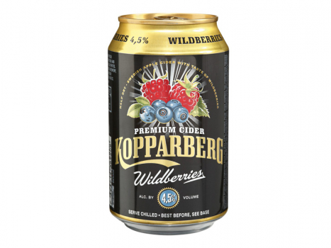 Kopparbergs Wildberries Cider 4,5% 24x330ml