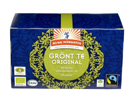 Kung Markatta Groent te 20pasar 50g, Grüner natürlicher Tee mit gut ausgewogenem Geschmack.