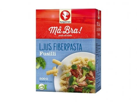 Kungsörnen Prima Fusilli 500g, Das ist die richtige Pasta für diejenigen, die sich über das was Sie essen nachdenken.