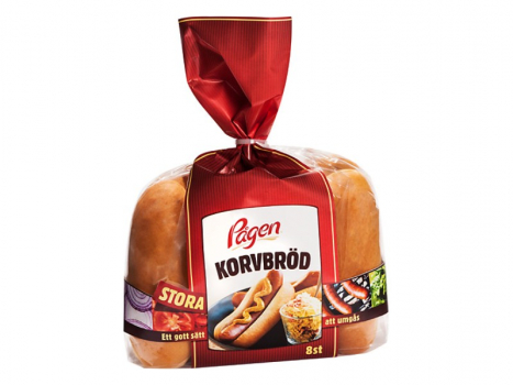 Pågen Korvbröd 8-pack 336g, Ist es nicht toll, eine gemeinsame Mahlzeit mit saftigem, weichem Brot.