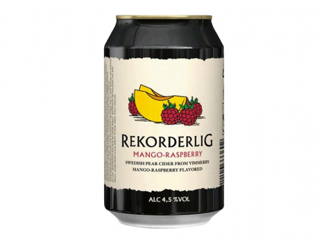 Rekorderlig Mango/Raspberry cider 4x330ml, 4,5% vol,herrlich erfrischend, fruchtig.