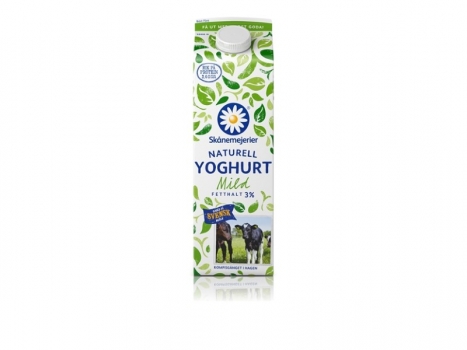Skånemejerier Naturell Mild Yoghurt 3% 1000ml