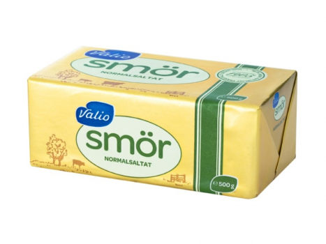 Valio Smör normalsaltat, 500g, Eine echte Butter aus Sahne riecht und schmeckt wie echte Butter sein sollte.