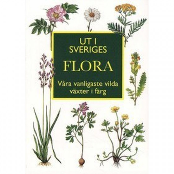 Ut i Sveriges Flora vara vanligaste vilda växter i färg, Buch, En helsvensk överskådlig och praktisk fältflora som på 160 sidor presenterar våra vanligaste växter med 350 vackra och detaljrika färgillustrationer och kommenterande texter.