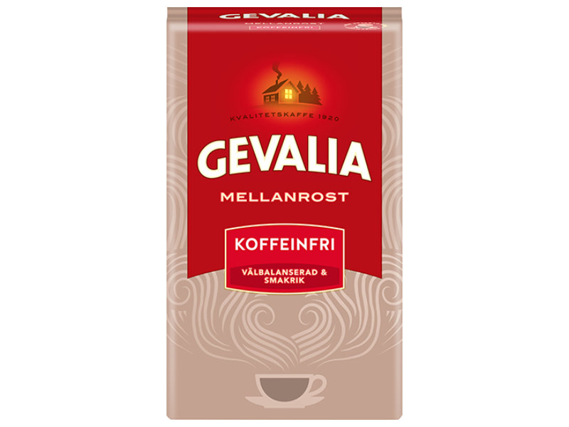 Gevalia Koffeinfri Mellanrost 425g, Ein koffeinfreier Kaffee mit Gevalias lieblichem Charakter.