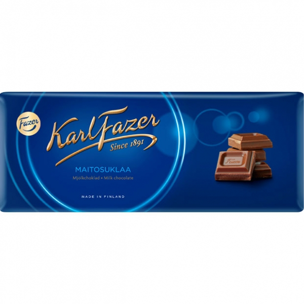 Karl Fazer Milk Chocolate, 22x200g, Karl Fazer Milk Chocolate ist die perfekte Ergänzung für alle besonderen Momente.