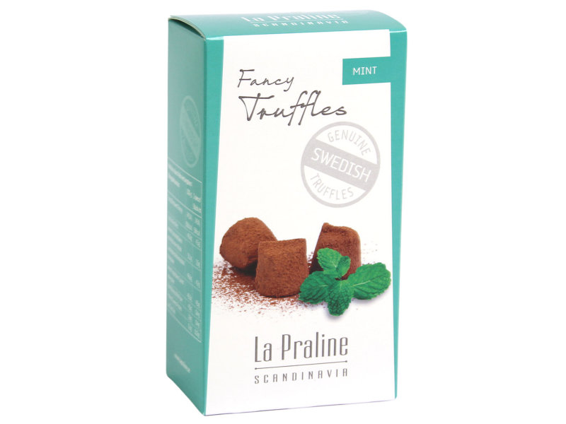 La Praline Konfekt Pfefferminze, 20 x 100g, La Praline Konfekt Pfefferminze kommt aus Schweden und ist ein feines Konfekt das mit Pfefferminze verfeinert worden sind.
