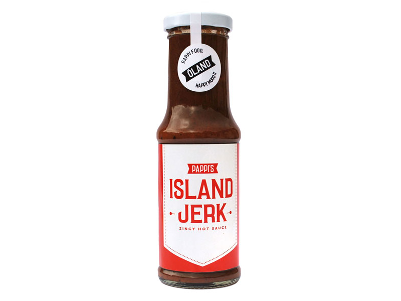 Pappis Island Jerk - Zingy Hot Sauce 4 x 190ml, Pappis Island Jerk - Zingy Hot Sauce ist eine artesische scharfe Sauce, frisch und spritzig im Geschmack.
