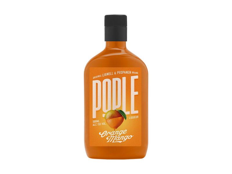 Pople Orange-Mango 500ml, Pople Orange-Mango mit einem hohen Anteil an Zitrusfrüchten und Mango.