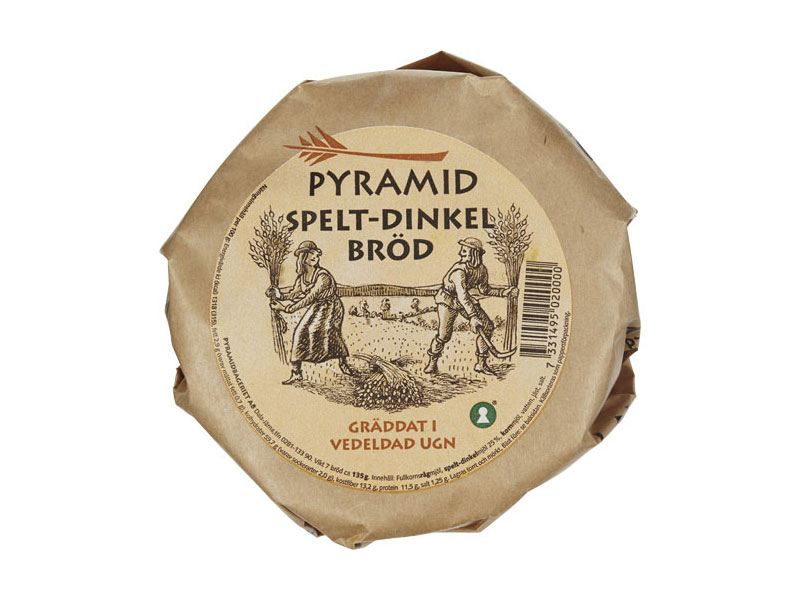 Spelt-Dinkel Bröd, ca. 135g, im Holzofen gebackenes, rundes Knäckebrot, Dinkelmehl, Gerste und Roggen, Wasser, Salz, nach traditioneller Art.