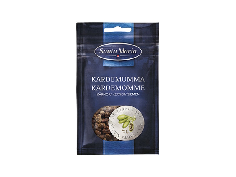 Santa Maria Kardemumma 45g, Kardamom ist eine milde und aromatische Würze.
