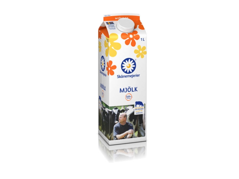 Skånemejerier Mjölk 3%, 1000ml, Diese vielseitige und nahrhafte Milch ist ein Muss in allen Kühlschränken!