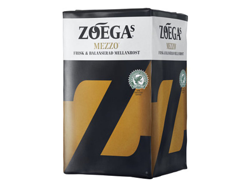 Zoegas Mezzo 450g, Mezzo ist ein mittel gerösteter Kaffee mit einer speziell ausgewählten Komposition.