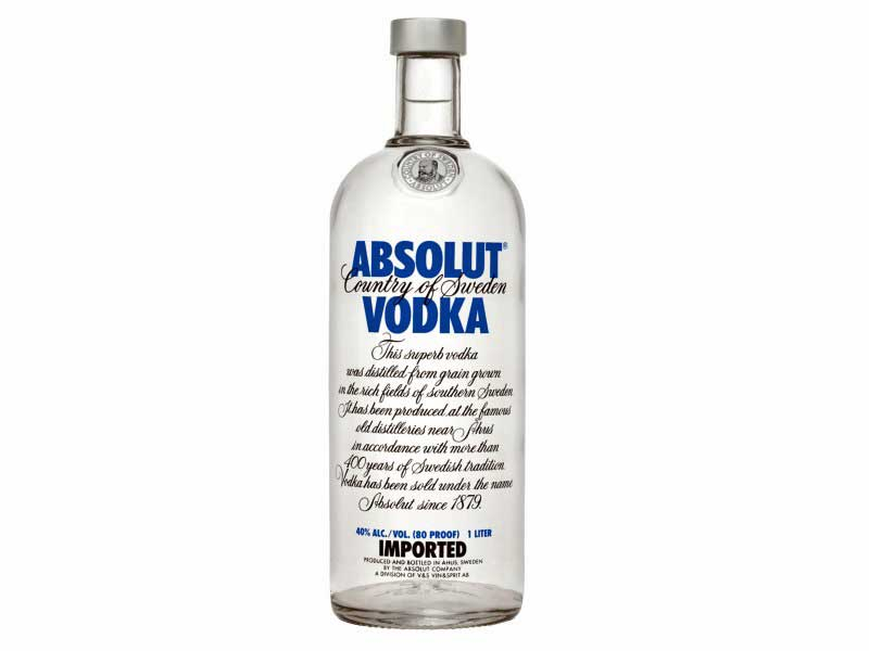 Absolut Vodka Blau 1000ml, Reiner als ABSOLUT kann Wodka nicht sein. Aber selbst diese Reinheit hat ihren bestimmten Geschmack: Reich, vollmundig und komplex, aber dennoch geschmeidig und samtig.
