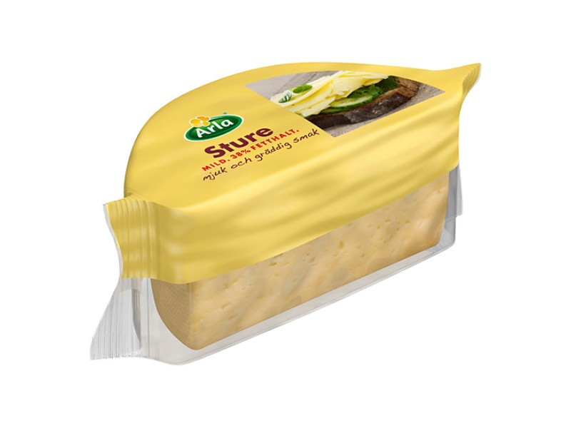 Arla Sture® 38%, 500g, Arla Sture ist ein milder, aber schmackhafter Käse mit einem cremigen Aroma, knackiger Säure, Salzgehalt und einem langen Abgang.