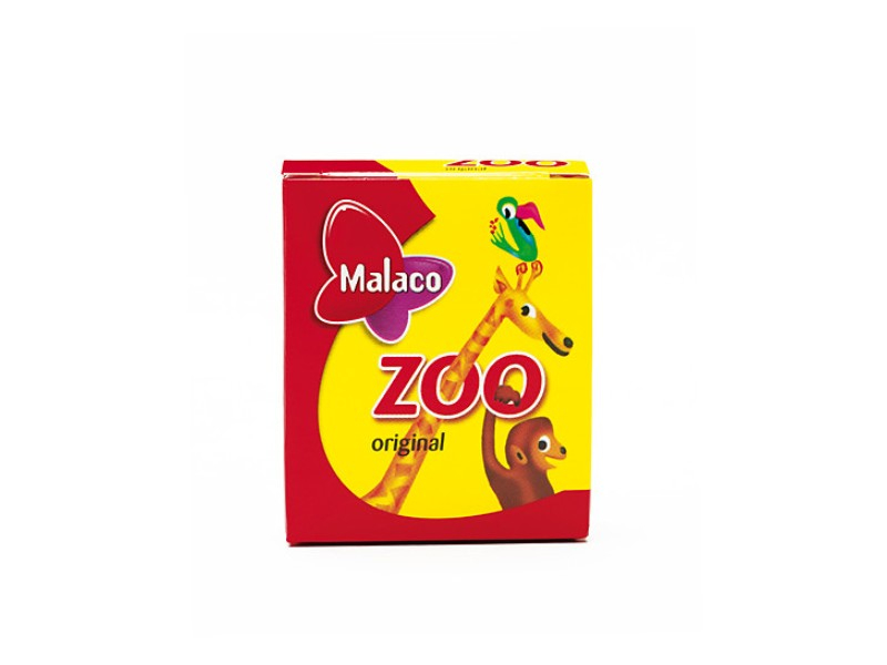 Malaco Zoo Tablettask, 20g, Zoo ist eine der bekanntesten Marken unter Schwedens Süßigkeiten.